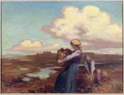 The Peat Gatherers by George William Russell